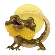 Freddy The Frillneck Lizard Brooch