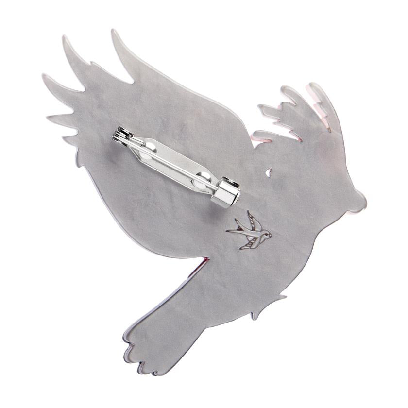 Gertie The Galah Brooch