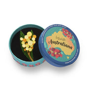 Golden Wattle Brooch