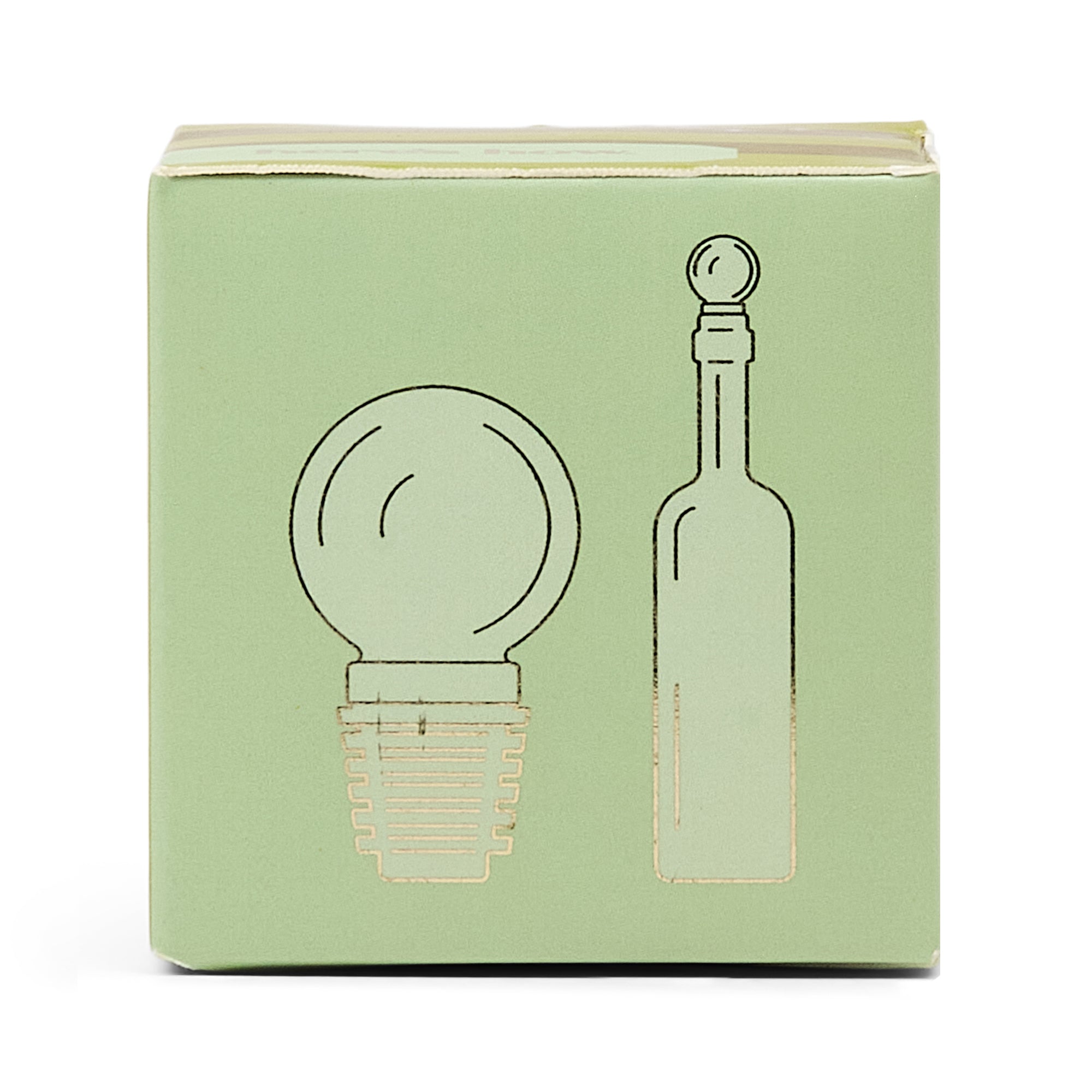 The Moony Glass Bottle Stopper Olive