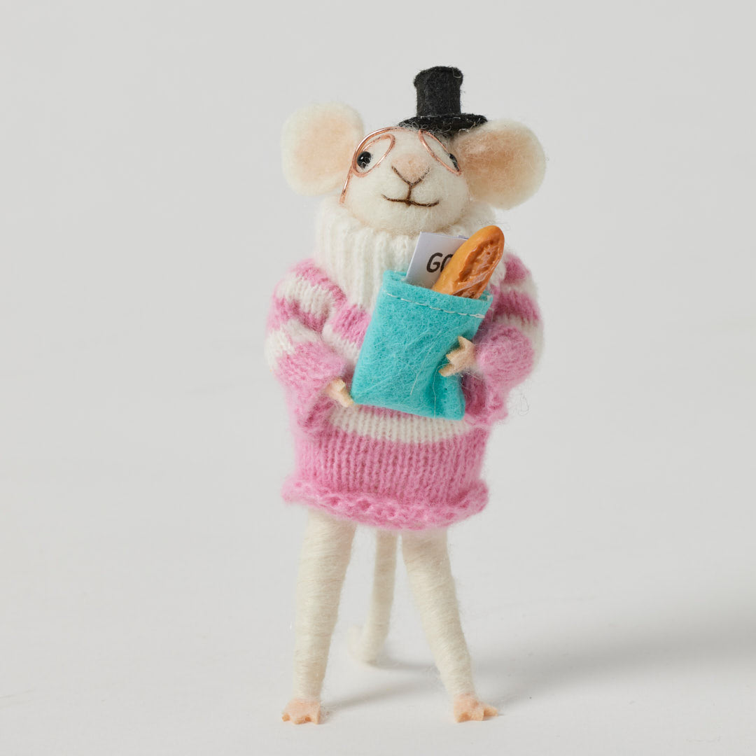 Josie Takes Paris Felt Mouse