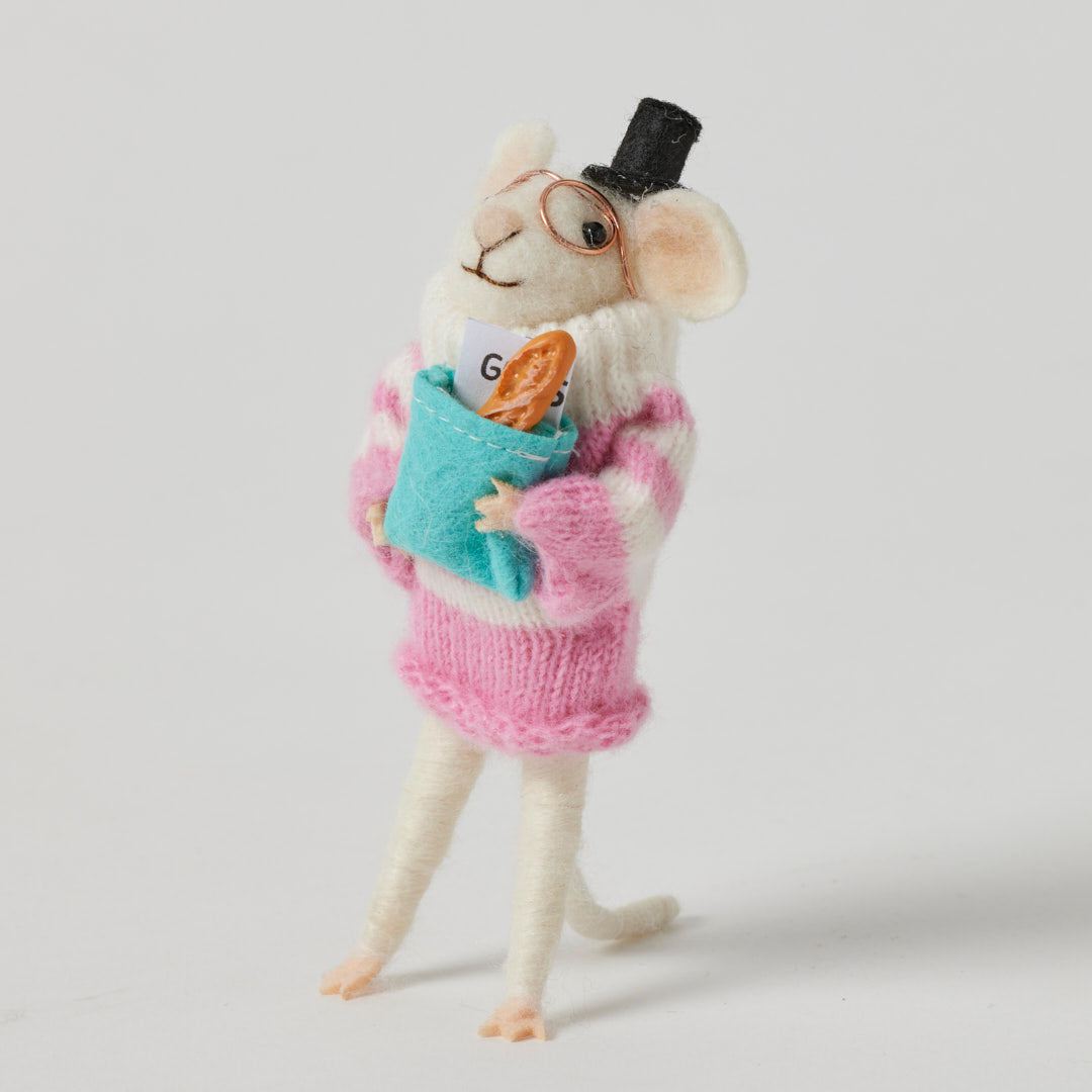 Josie Takes Paris Felt Mouse