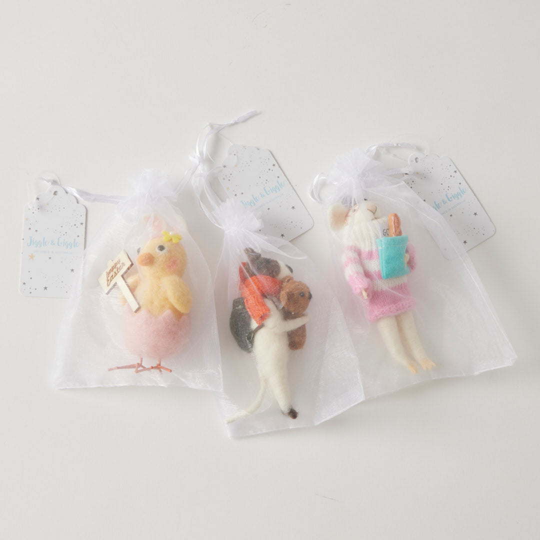 Josie Takes Paris Felt Mouse