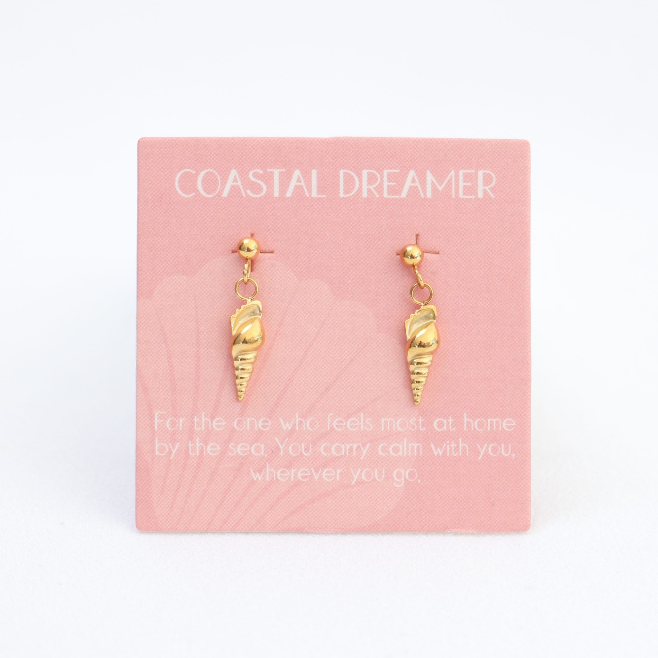 Coastal Dreamer Drop Earrings Gold