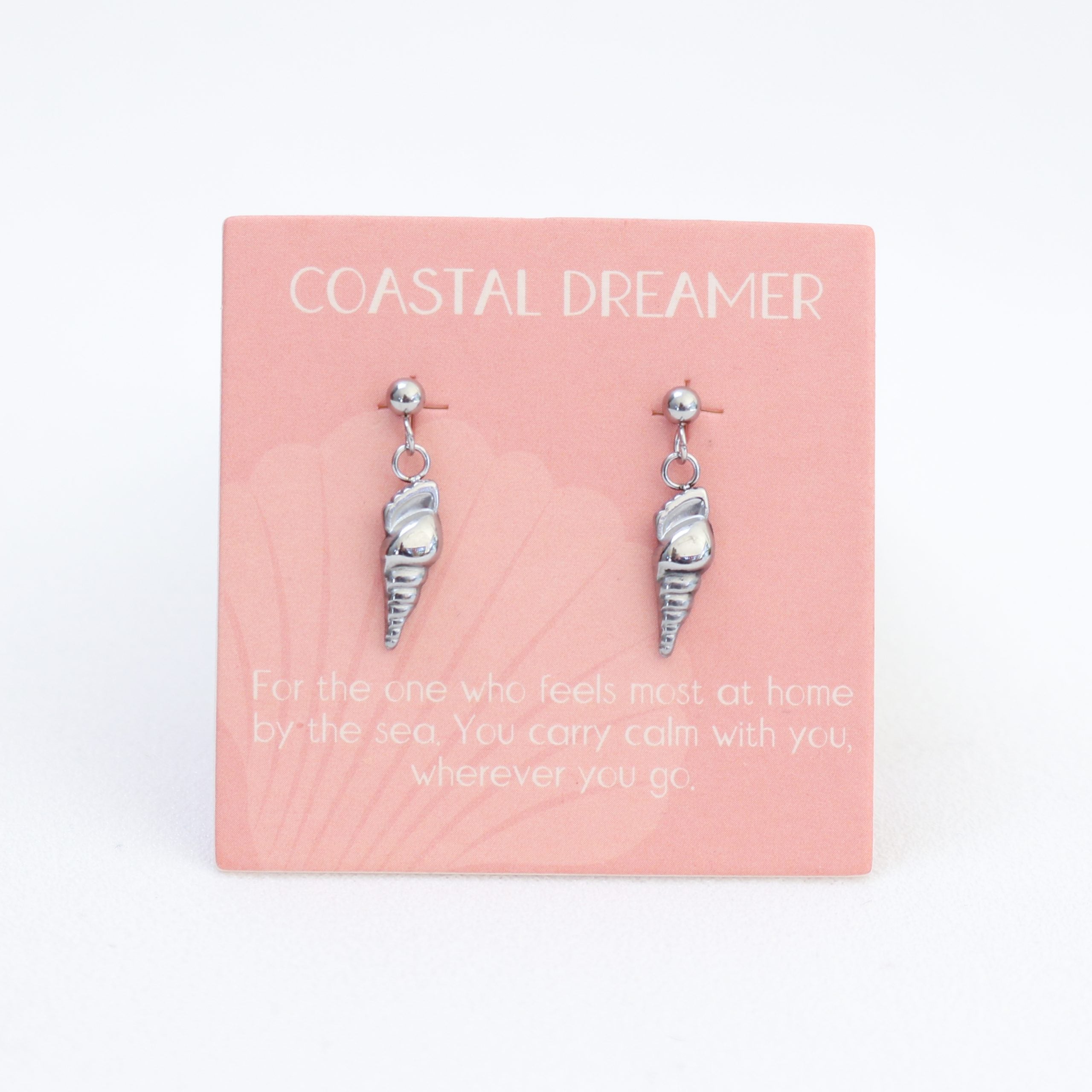 Coastal Dreamer Drop Earrings Silver