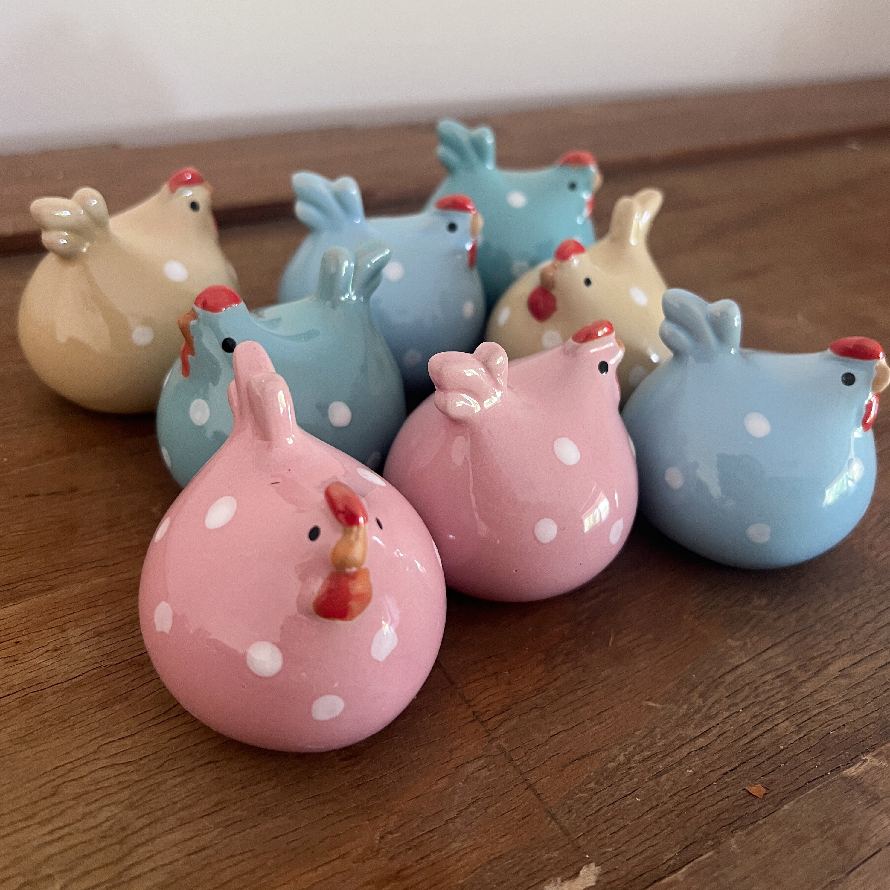 Ceramic Speckled Hen