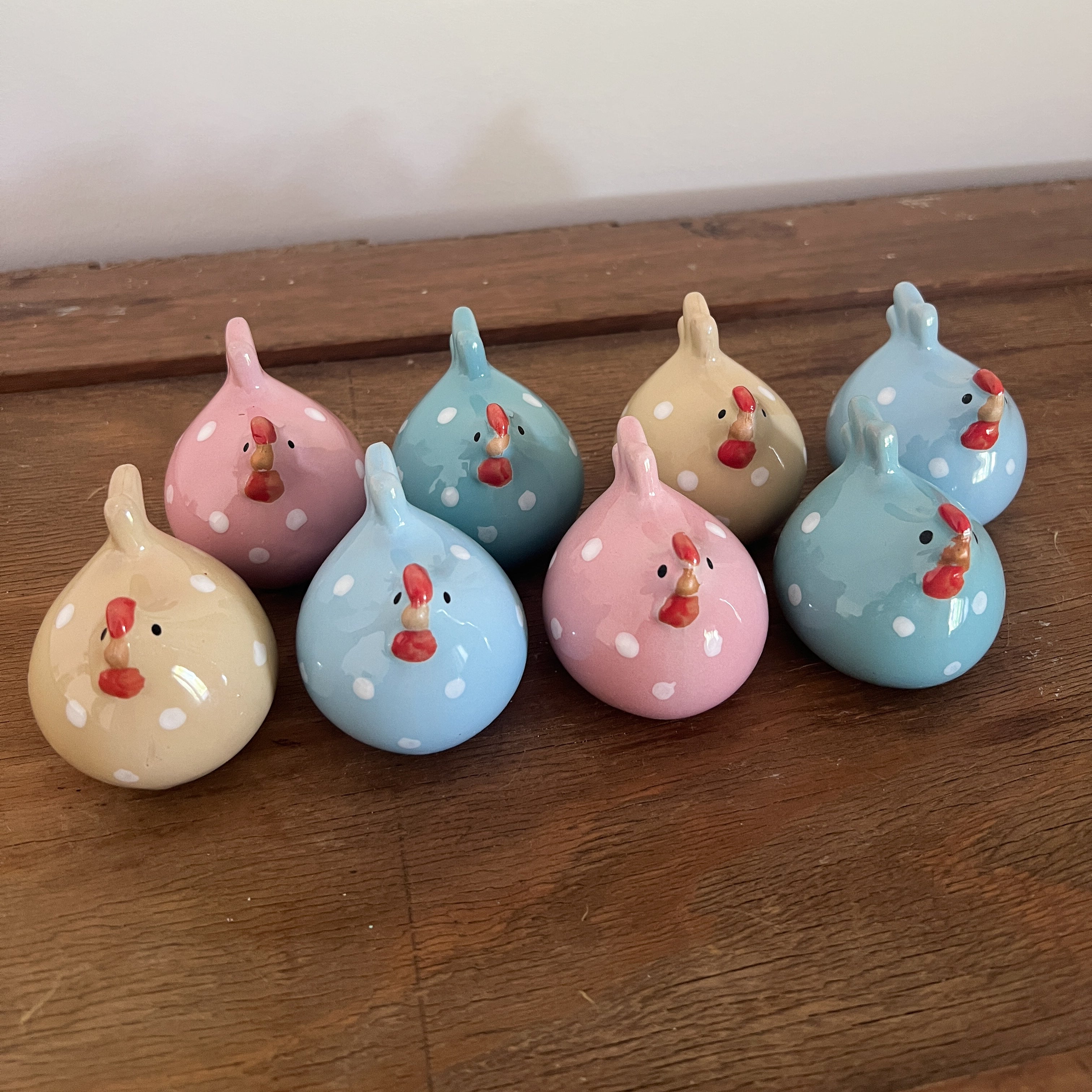 Ceramic Speckled Hen