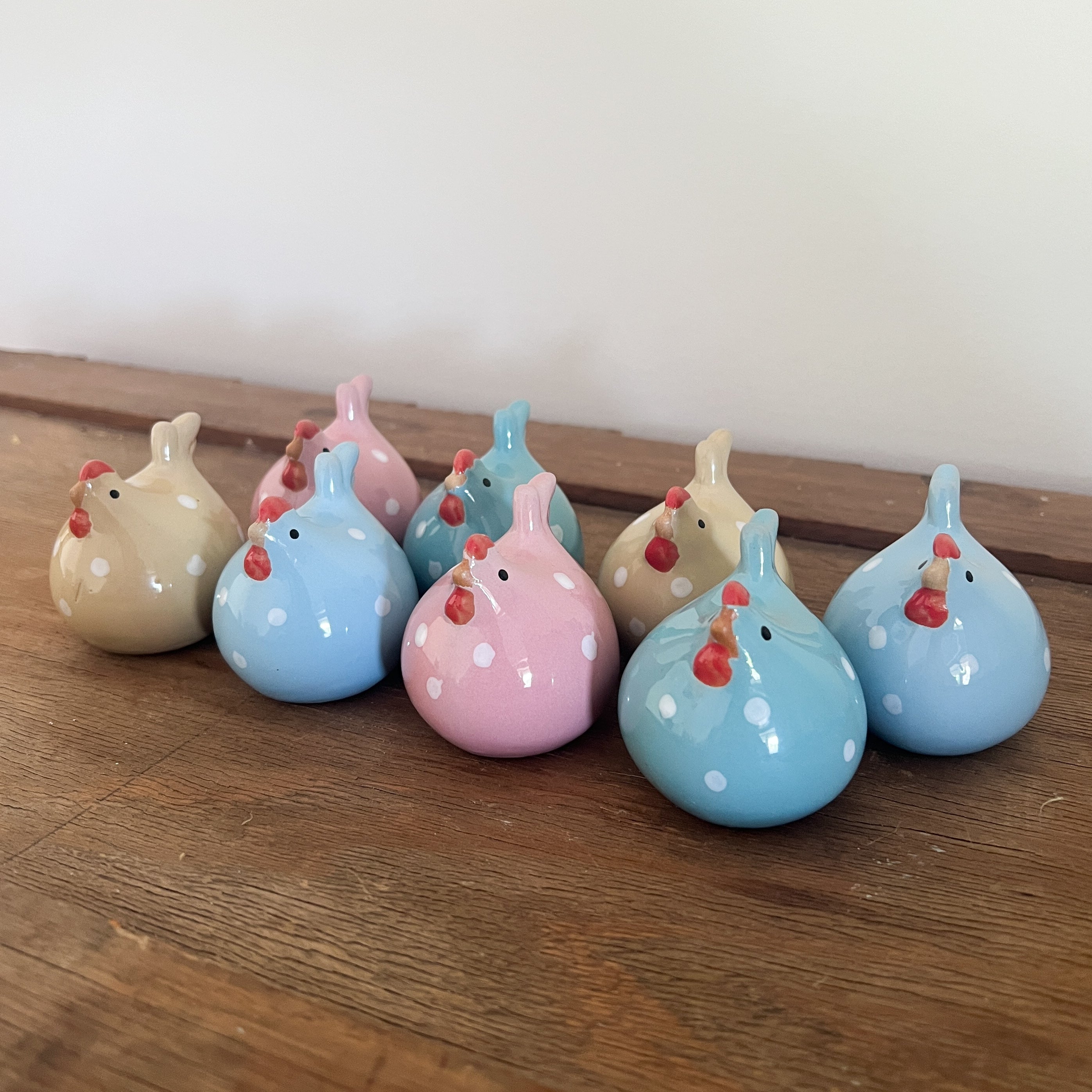 Ceramic Speckled Hen