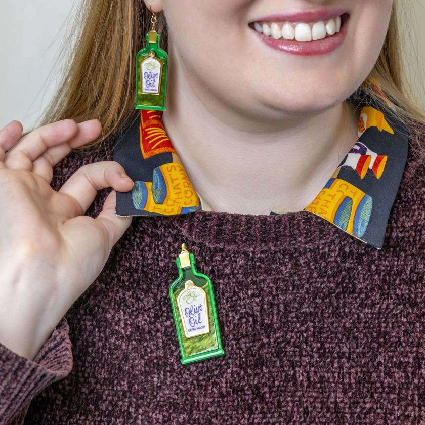 Pressed For Style Brooch