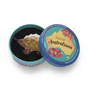 Prickles The Echidna Brooch