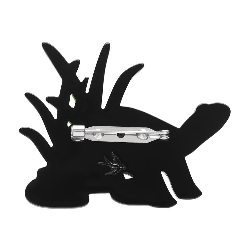 Rheo The River Turtle Brooch