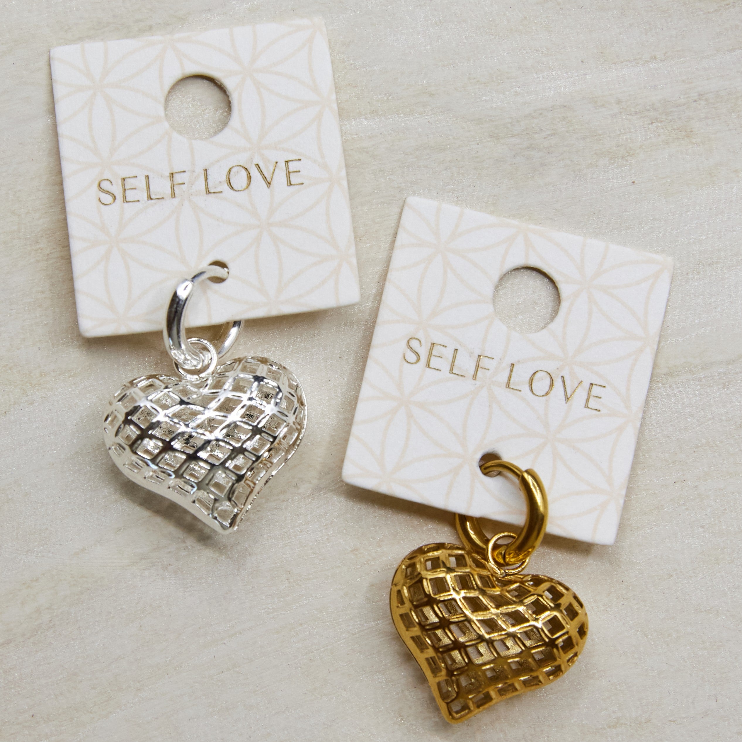 Self Love Charm in Gold or Silver