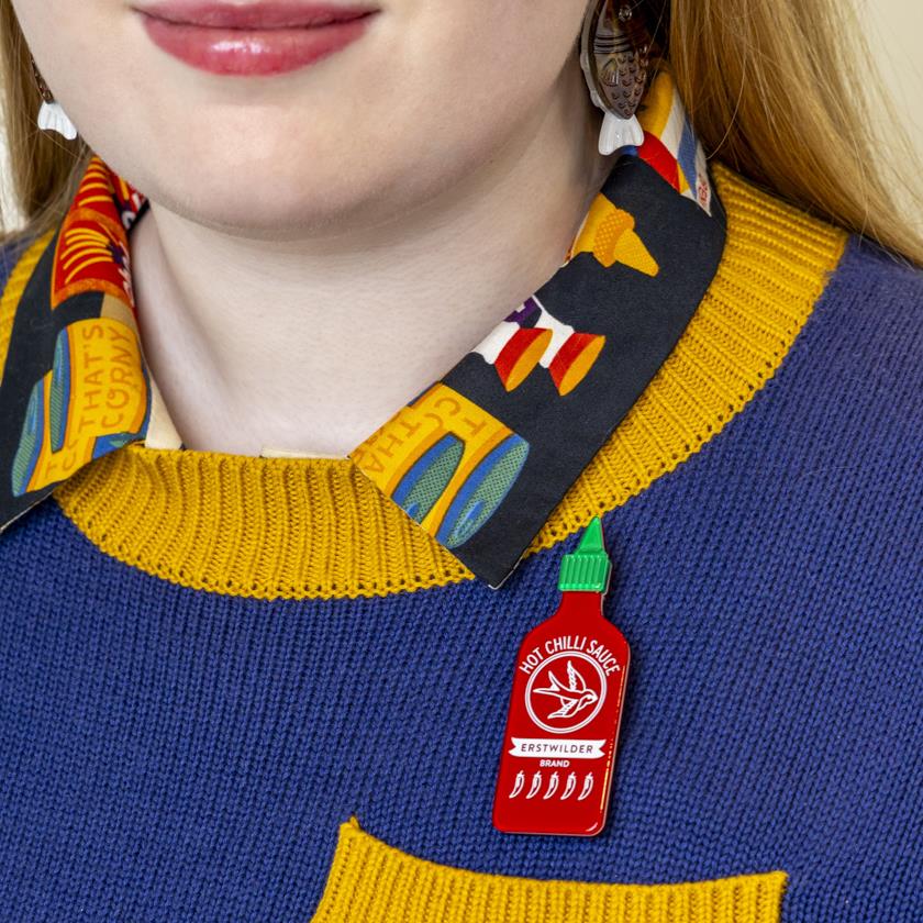 Turn Up The Heat Brooch