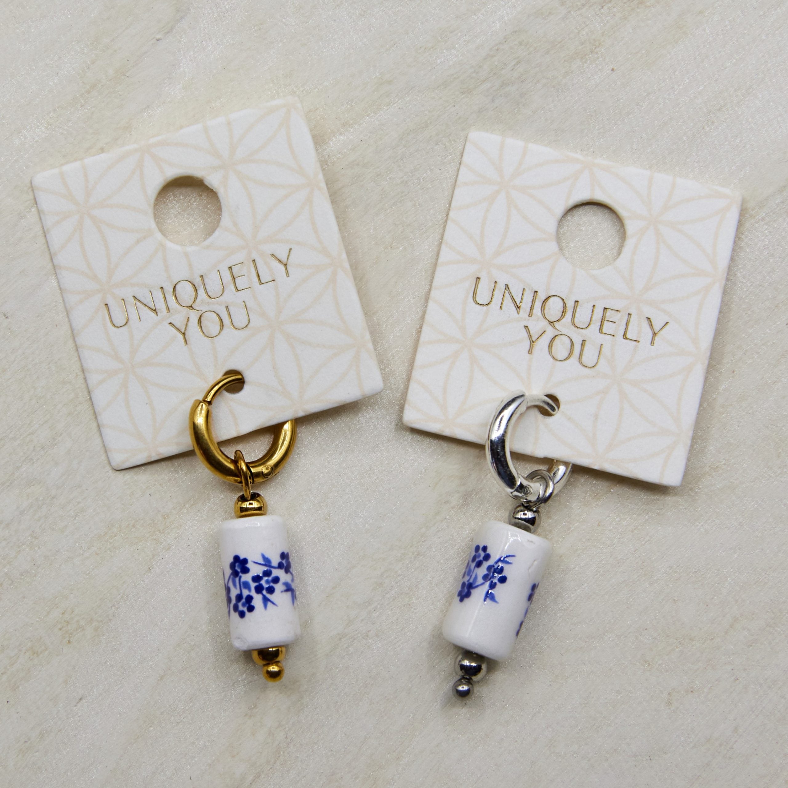 Uniquely You Charm in Gold or Silver