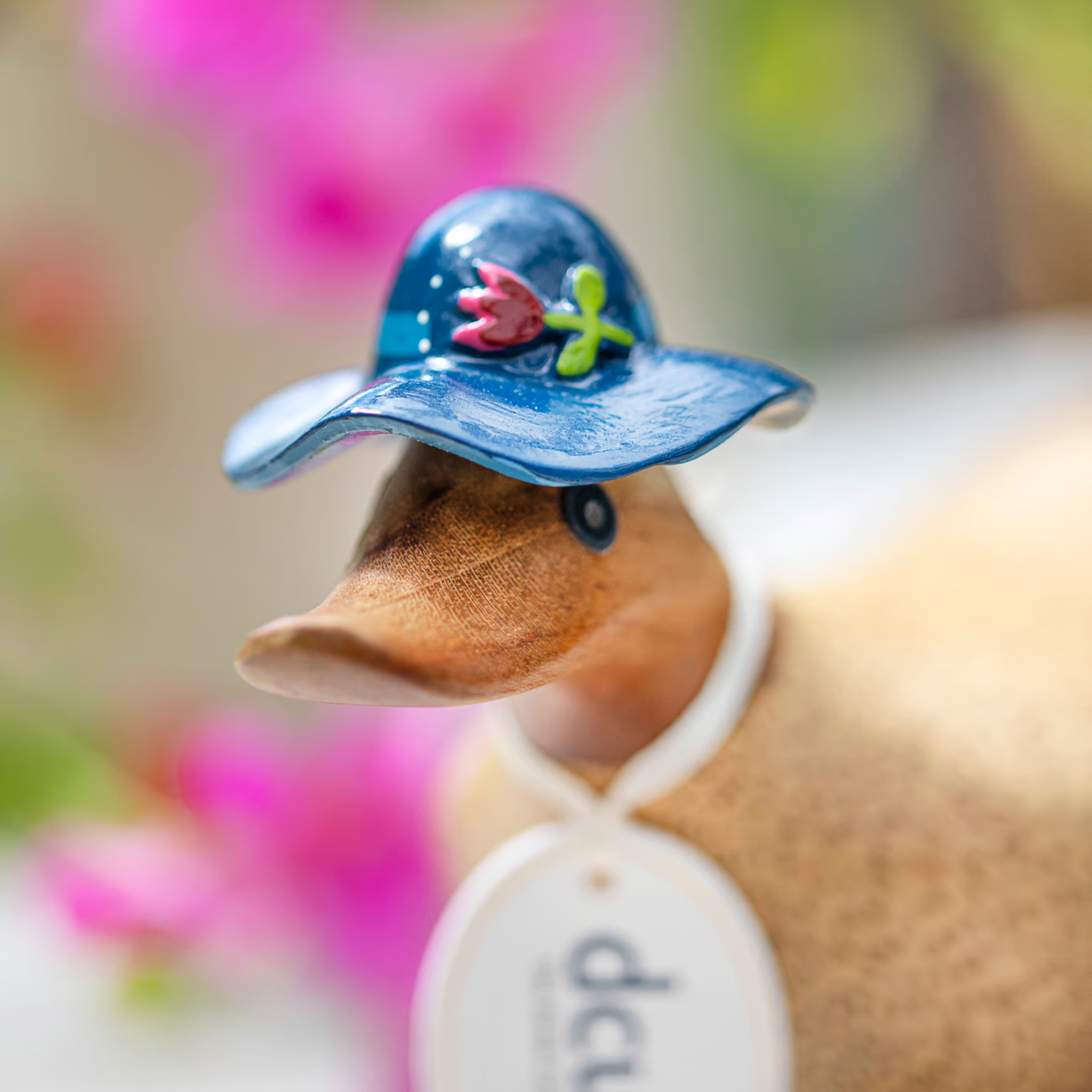 Floral Hat & Boots Ducky Blue