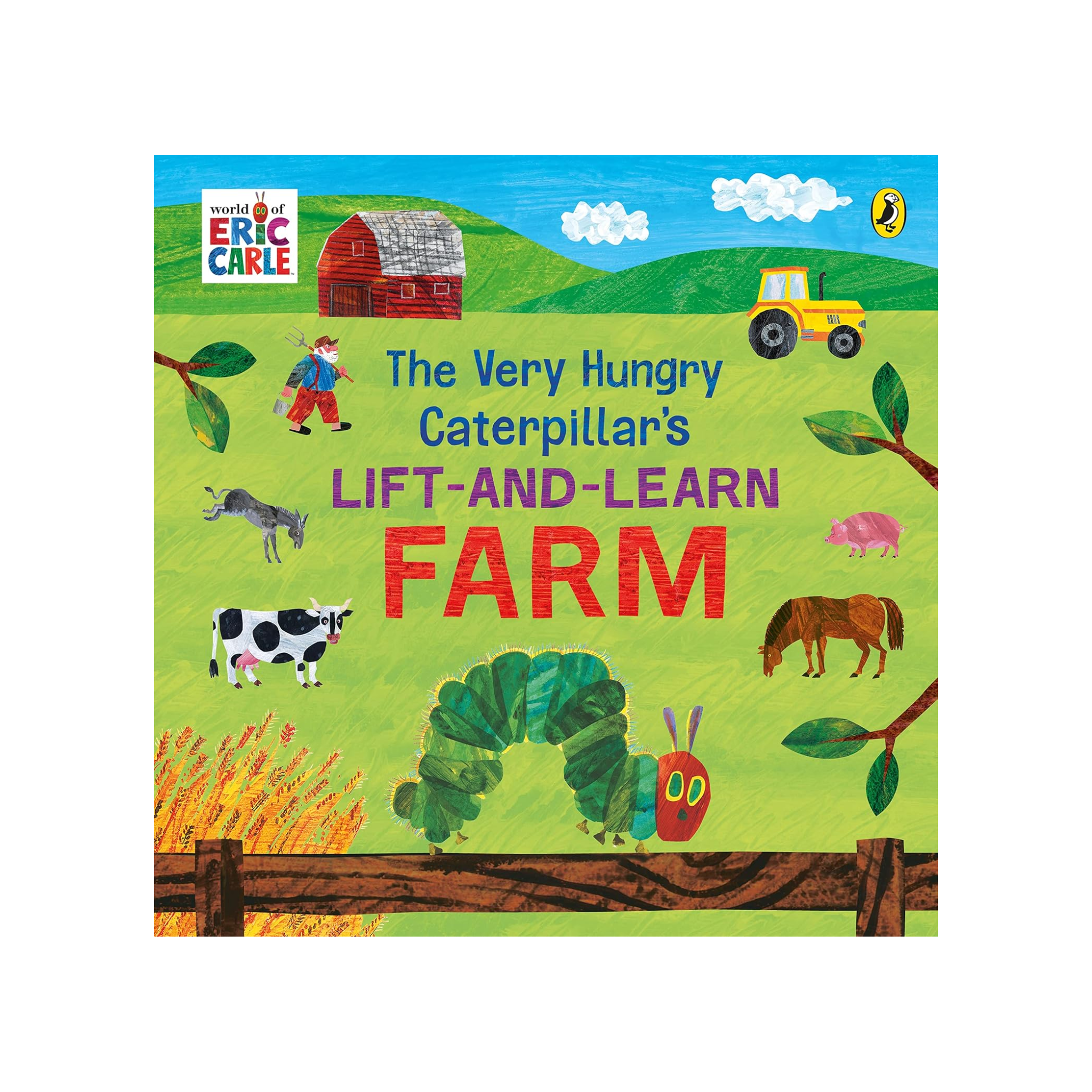 The Very Hungry Caterpillar's Lift and Learn: Farm Board Book