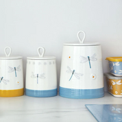 Large Ceramic Canister English Meadow