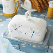 Butter Dish English Meadow