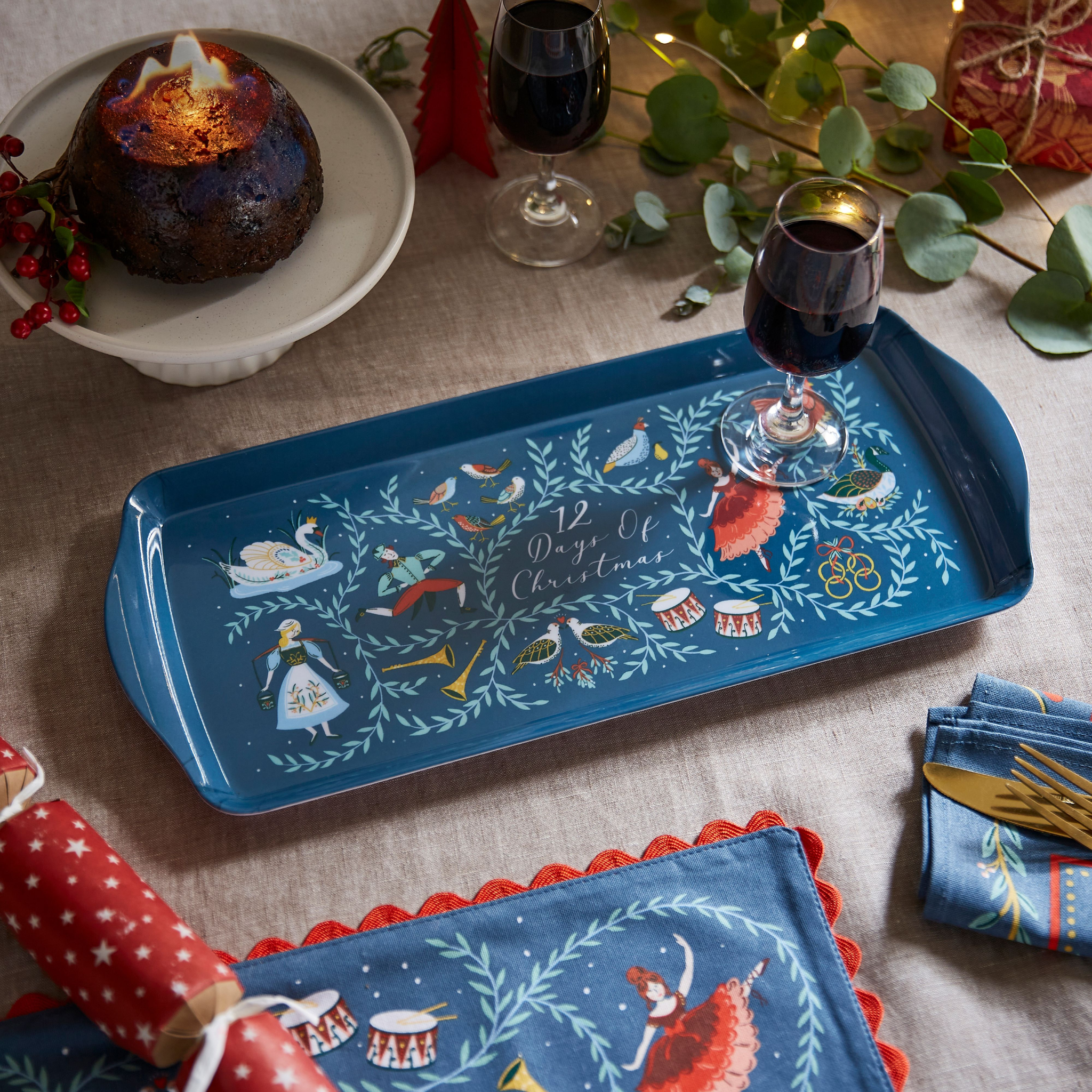 12 Days Of Christmas Small Tray