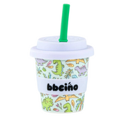 Reusable Babycino Bamboo Cup Sipasaurus (120ml)