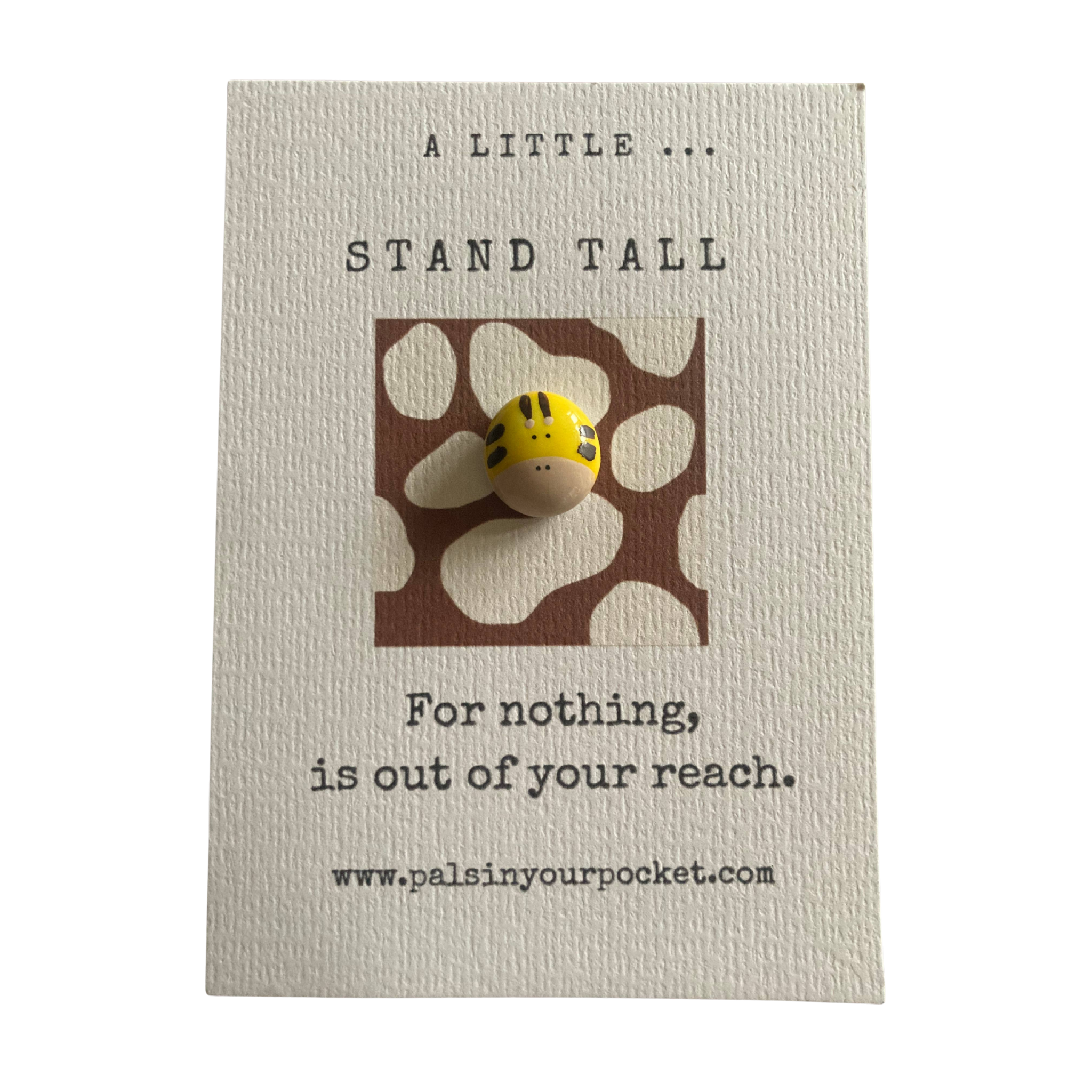 Stand Tall Giraffe Pocket Pal