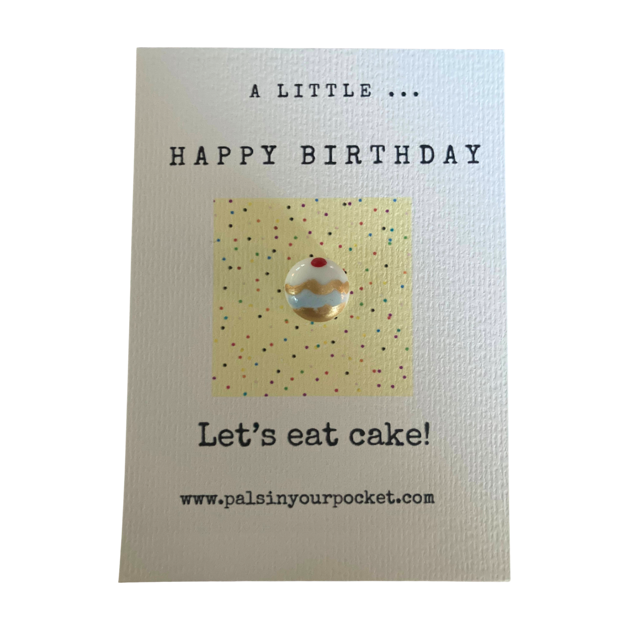 Happy Birthday Cake Pocket Pal