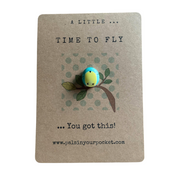 Time To Fly Bird Pocket Pal