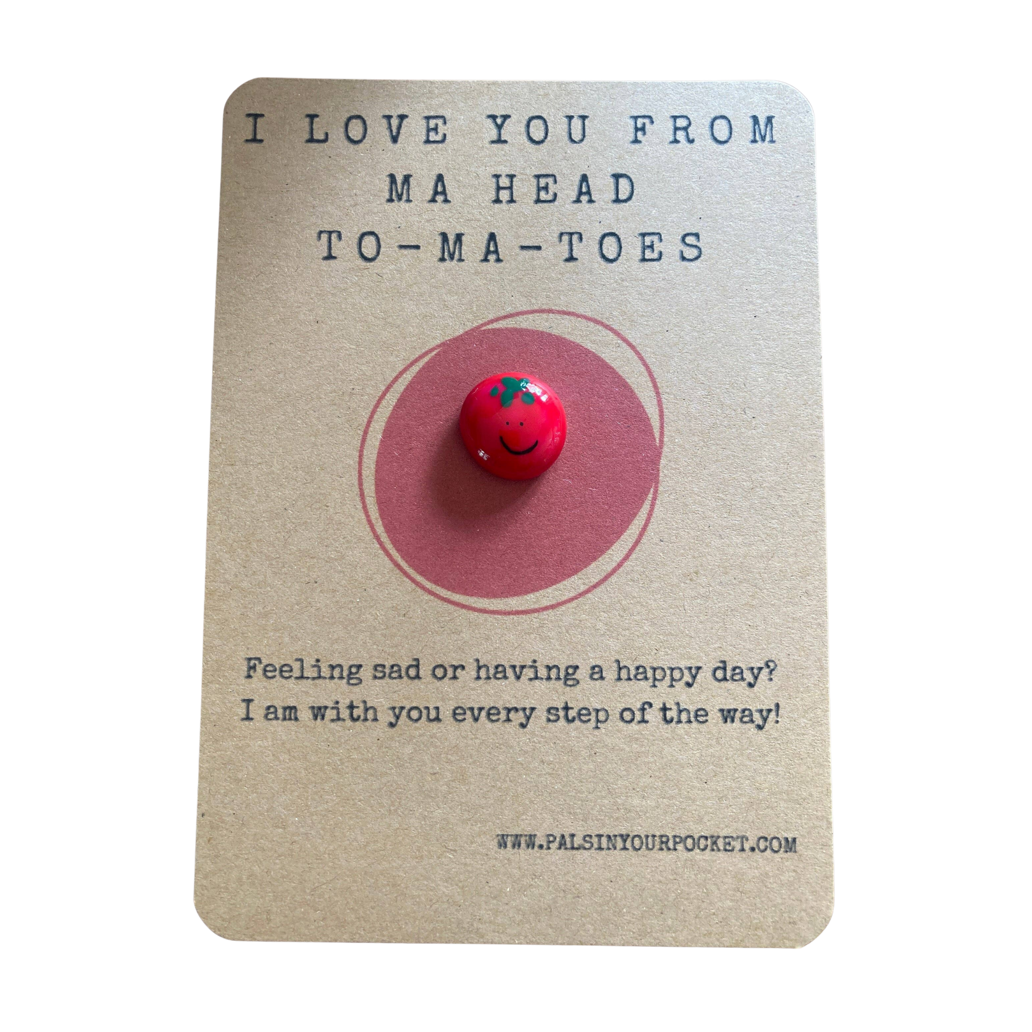 I Love You Tomato Pocket Pal