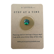 Step At A Time Tortoise Pocket Pal