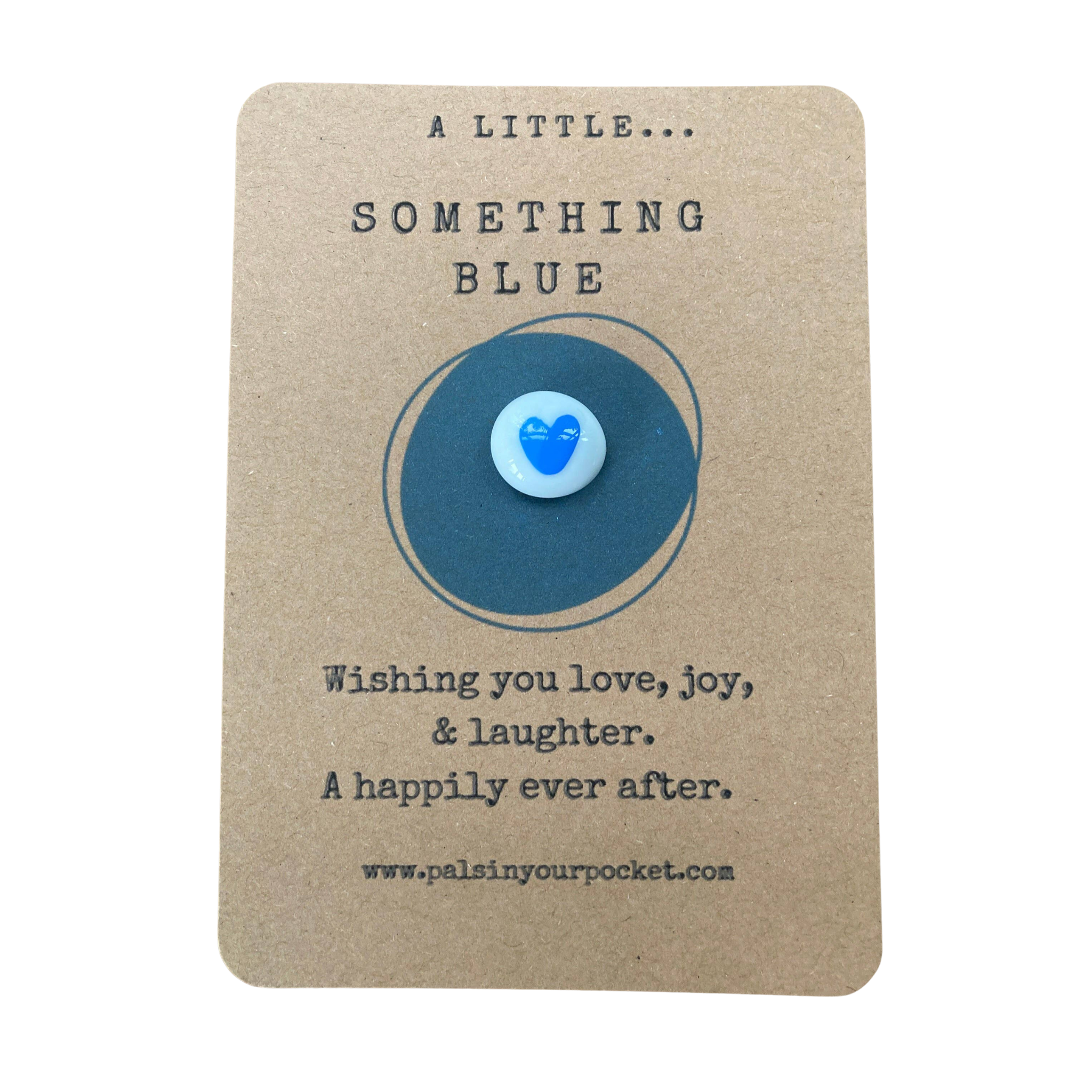 Something Blue Heart Pocket Pal