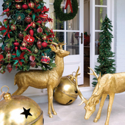 60cm Antique Gold Bell