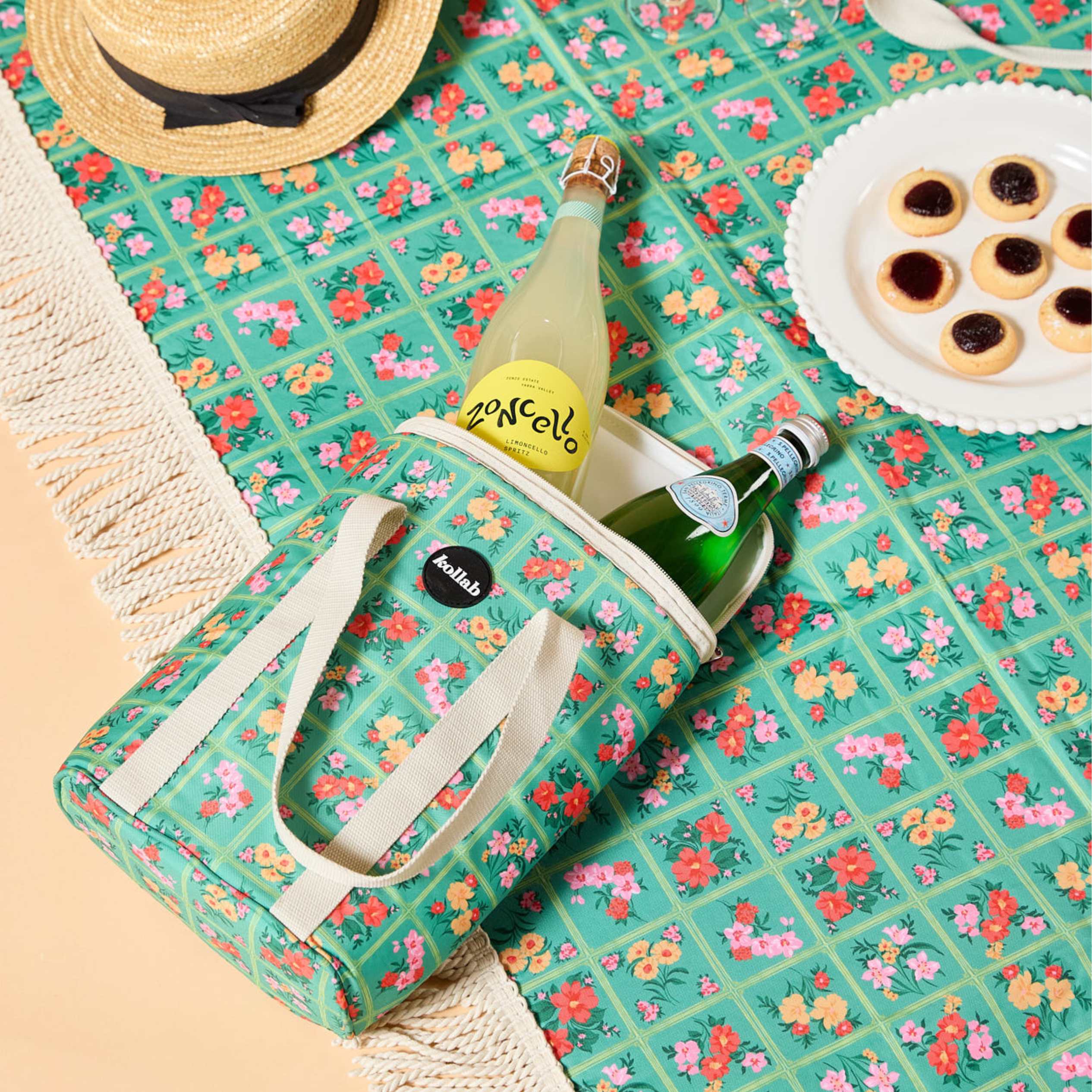 Wine Cooler Bag Vintage Patch