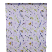 Purple Lavender Bees Garden Scarf