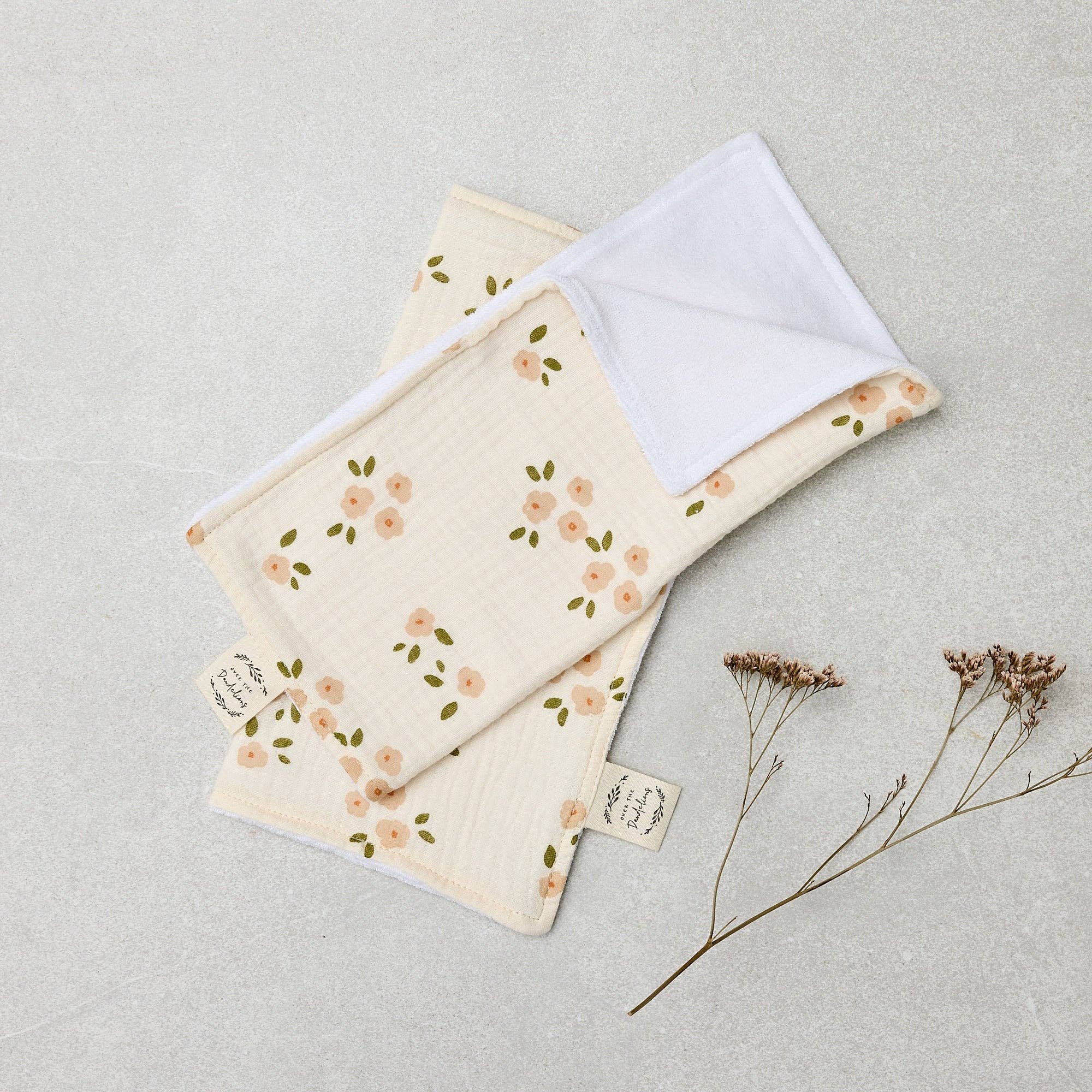 Wash Cloth Set Of 2 Daisy