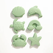 Silicone 8PC Bucket Set Light Sage