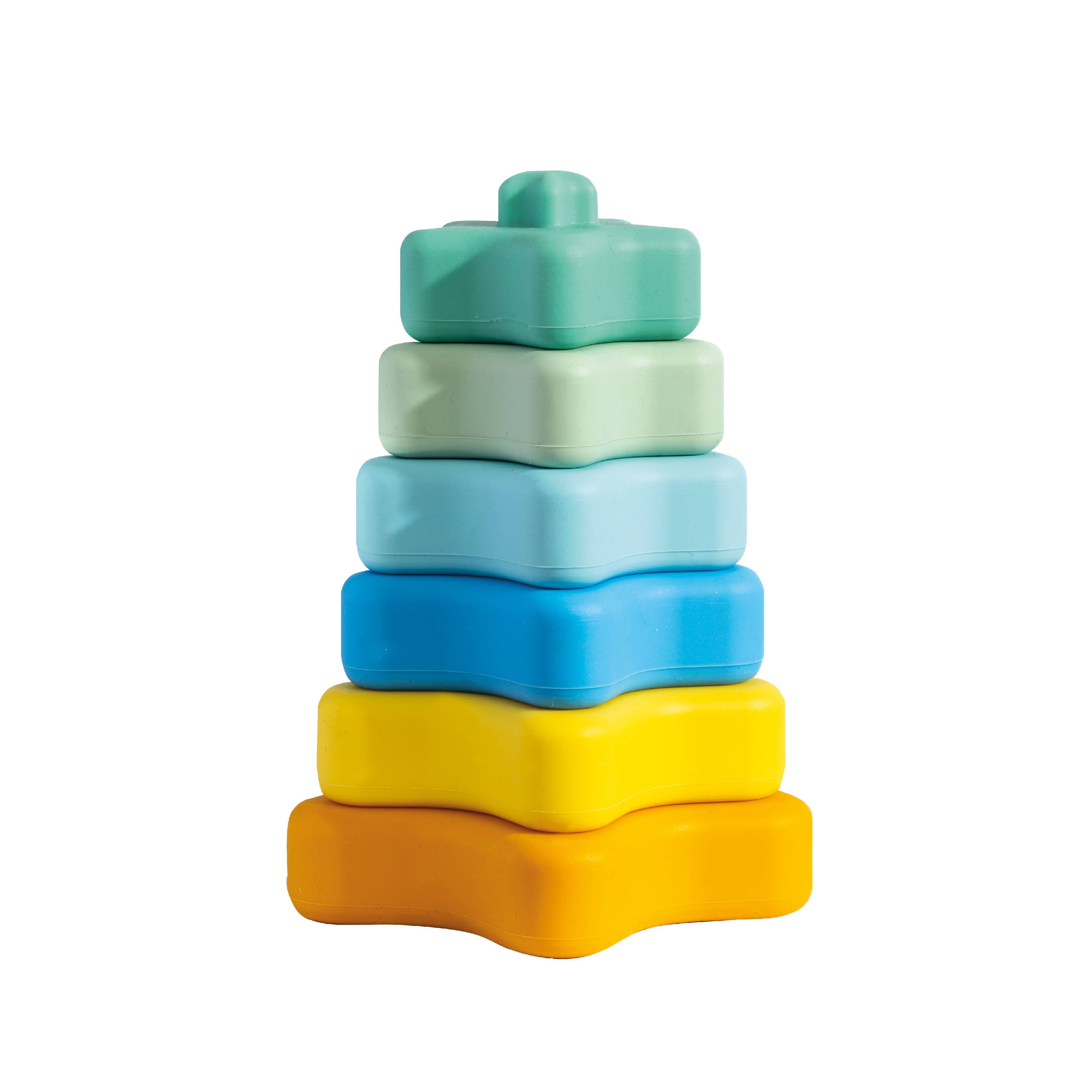 Silicone Stacking Tower Star Sorbet