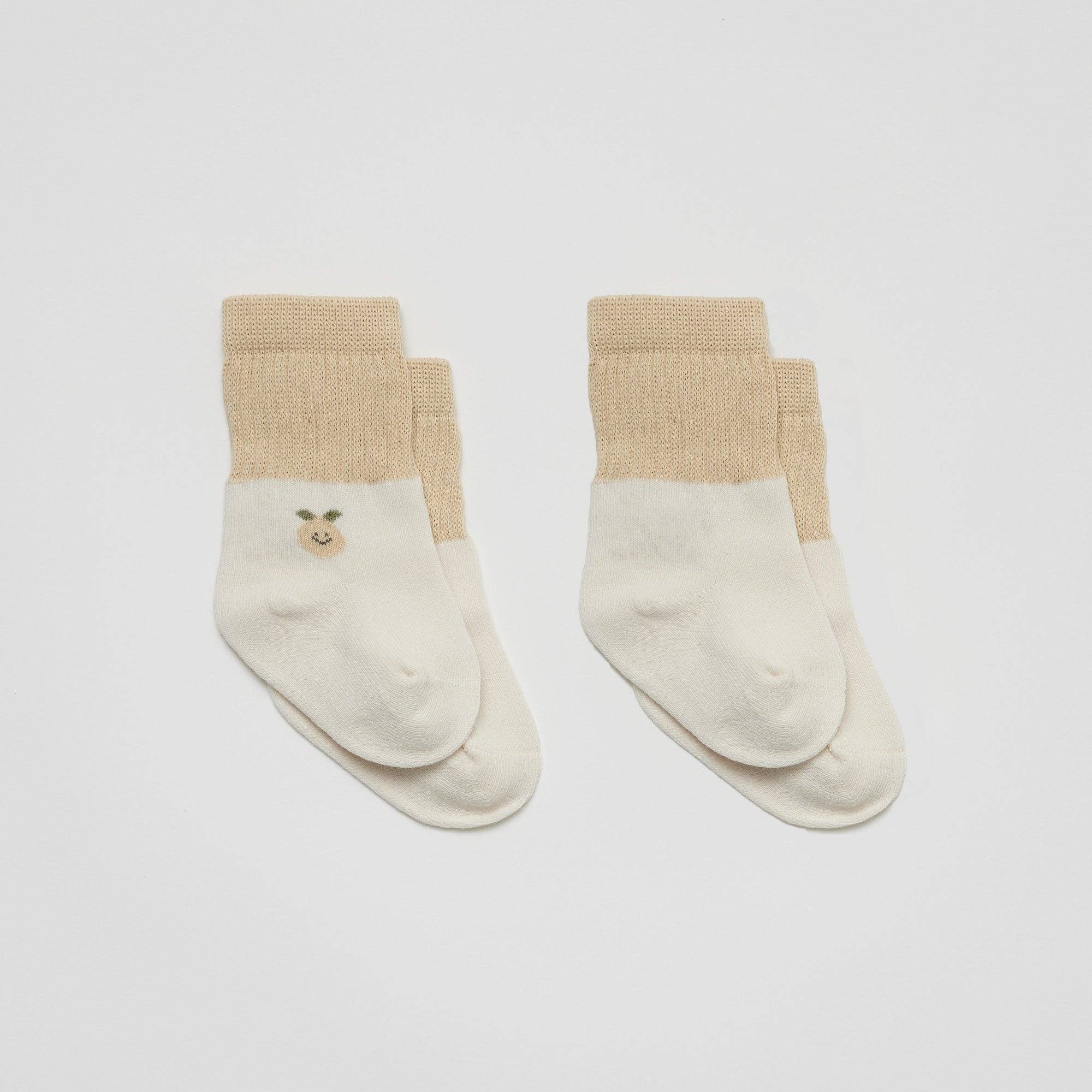Set Of 2 Socks Lemon