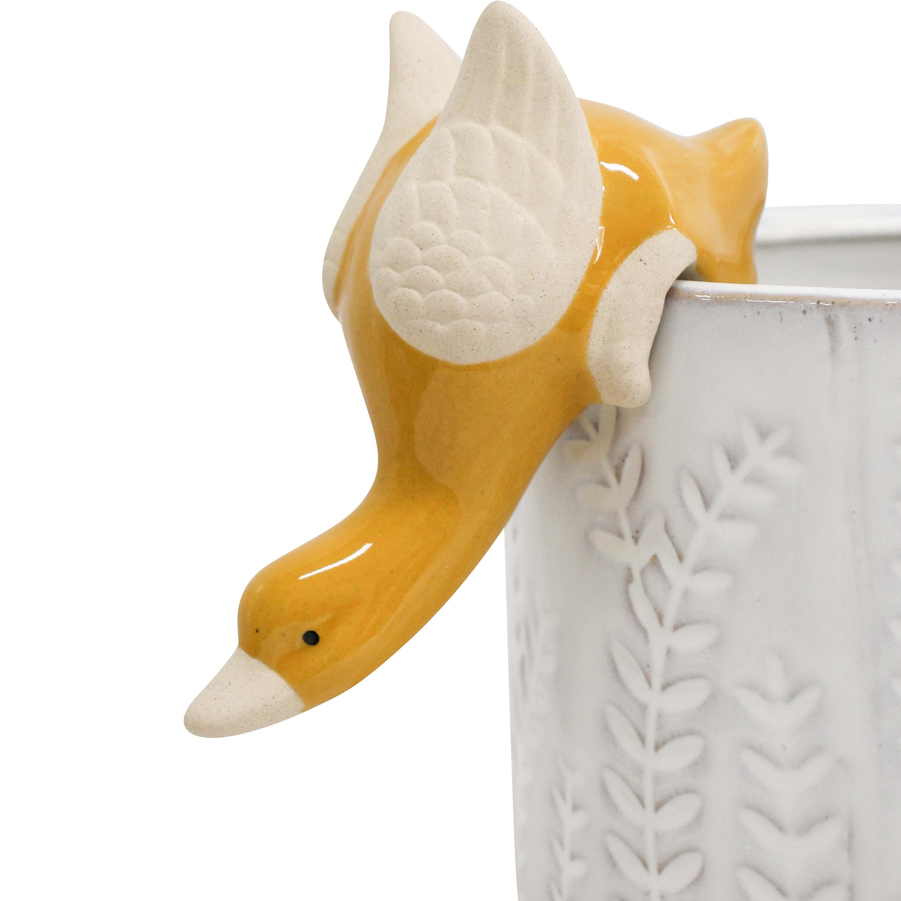 Goose Pot Sitter Mustard