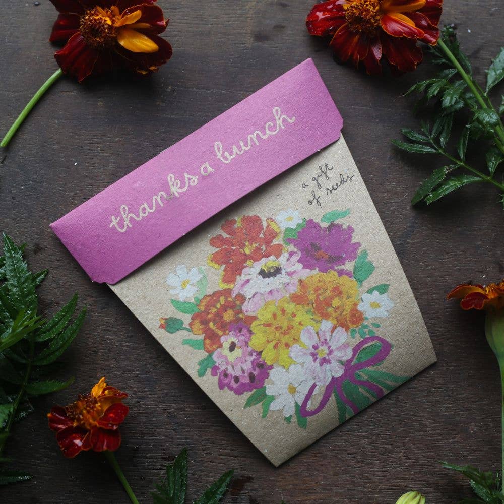 Thanks A Bunch Gift of Seeds