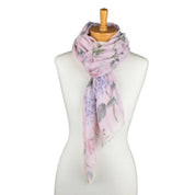 Pink Hydrangea Garden Scarf
