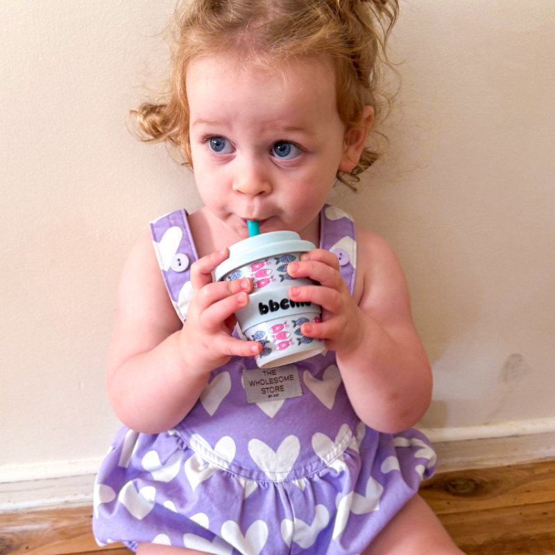 Reusable Babycino Bamboo Cup Catch of The Day (120ml)