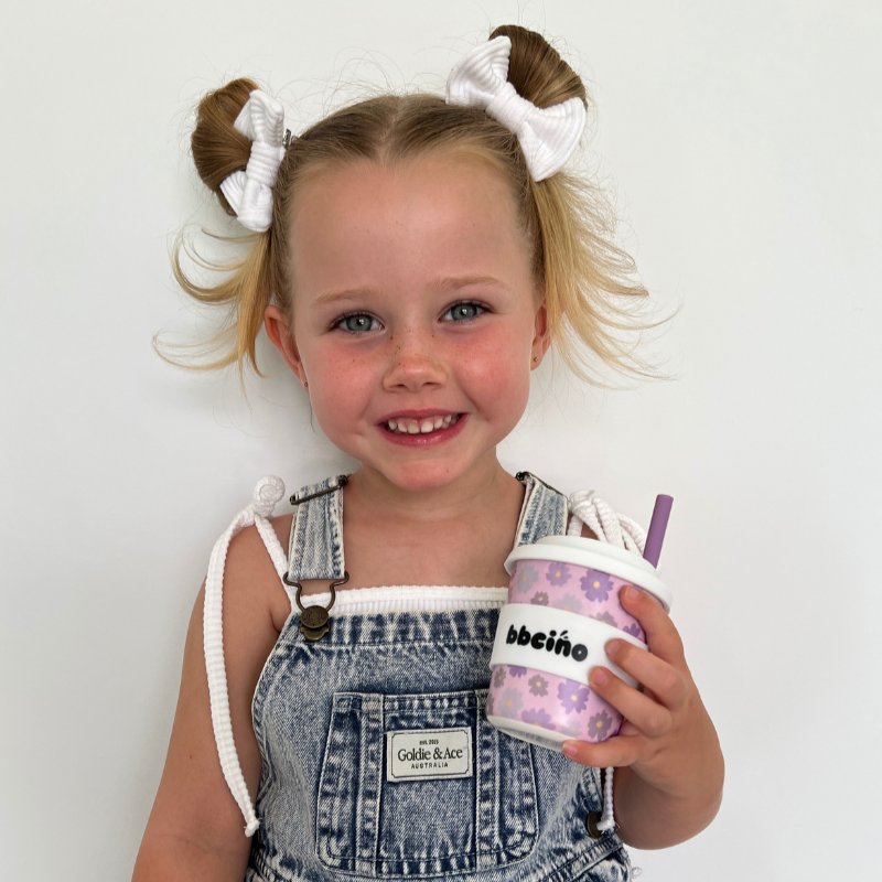 Reusable BambinoCino Bamboo Cup Blossom (240ml)