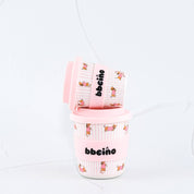 Reusable Babycino Bamboo Cup Dash Pink (120ml)