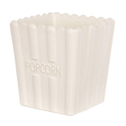 Peggy Large Stoneware Popcorn Bowl Off White