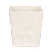 Peggy Large Stoneware Popcorn Bowl Off White