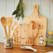 Set Of 3 Bamboo Utensils Highland Sheep