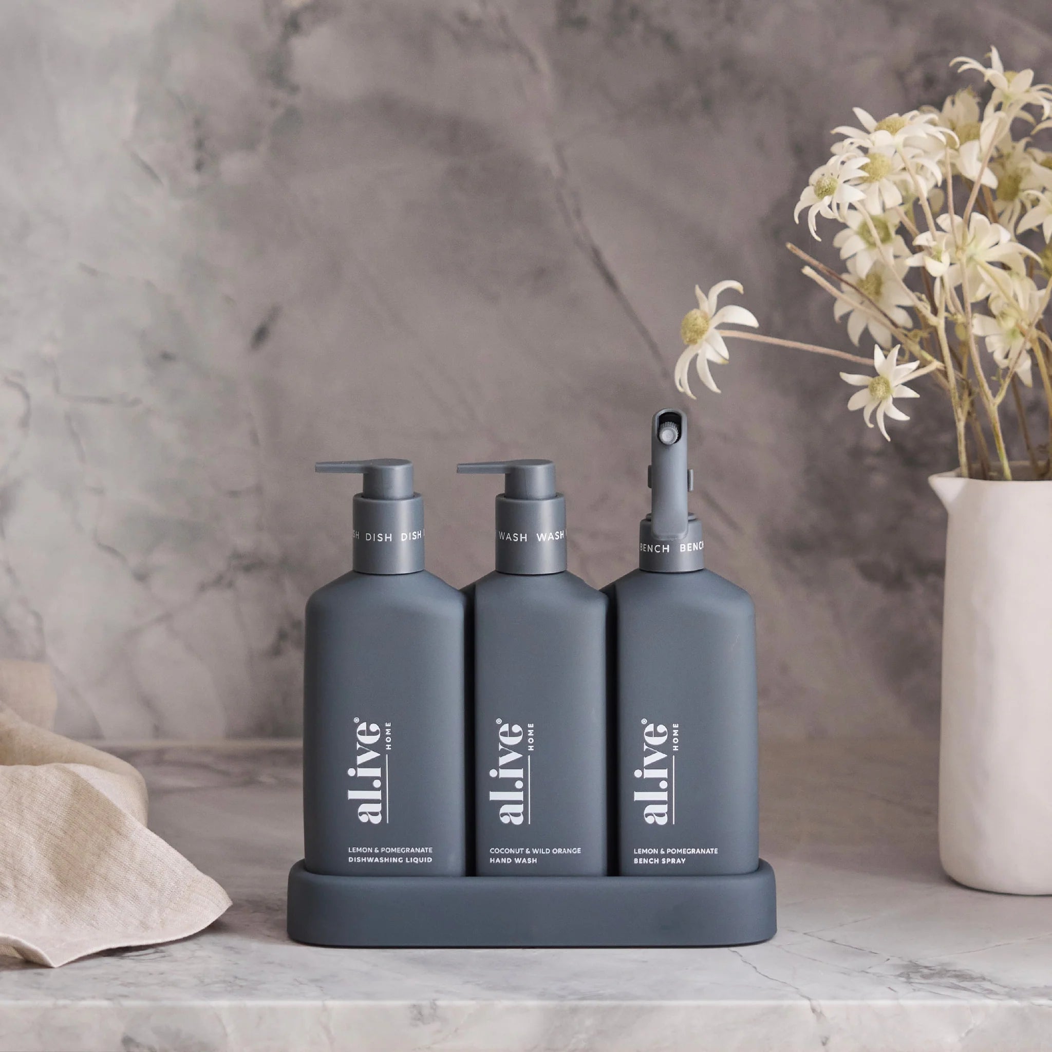 Kitchen Trio Lemon & Pomegranate + Coconut & Wild Orange