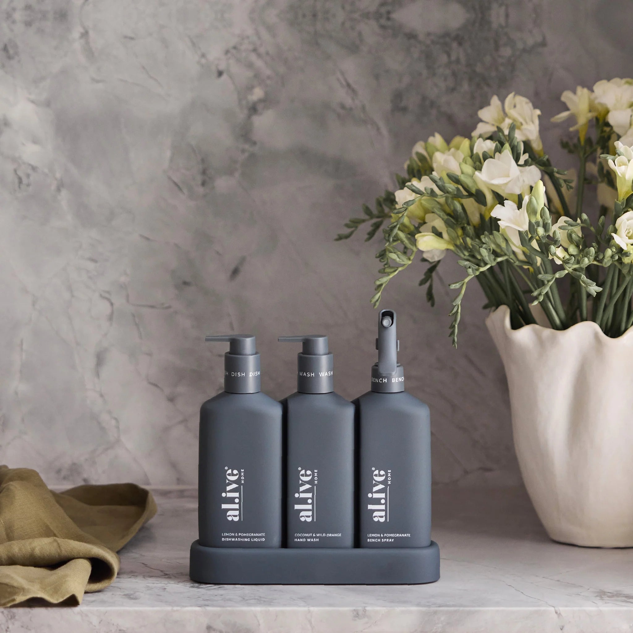 Kitchen Trio Lemon & Pomegranate + Coconut & Wild Orange