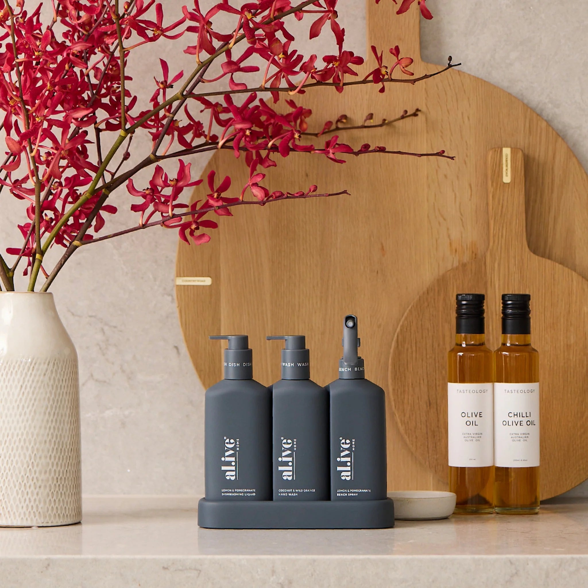Kitchen Trio Lemon & Pomegranate + Coconut & Wild Orange