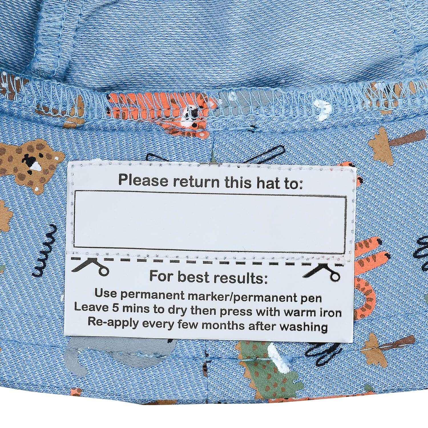 Toddler Bucket Sun Hat Safari